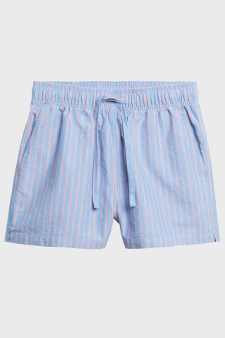 cotton stripe elastic short superdry & co
