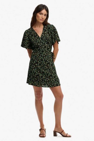 mini swing wrap dress superdry & co