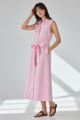 linen shirtdress philosophy