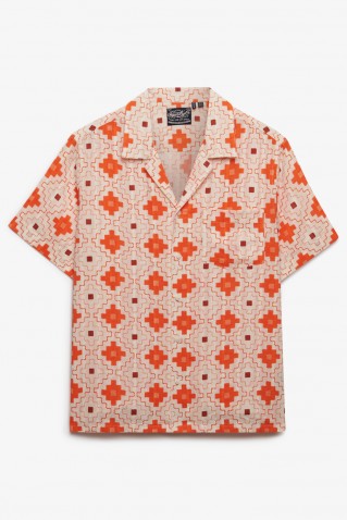 beach printed s/s shirt superdry & co