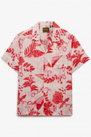 beach printed s/s shirt superdry & co