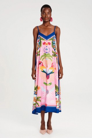 pink-lemonade dress peace & chaos