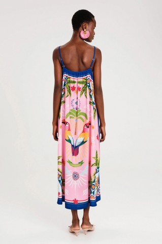 pink-lemonade dress peace & chaos