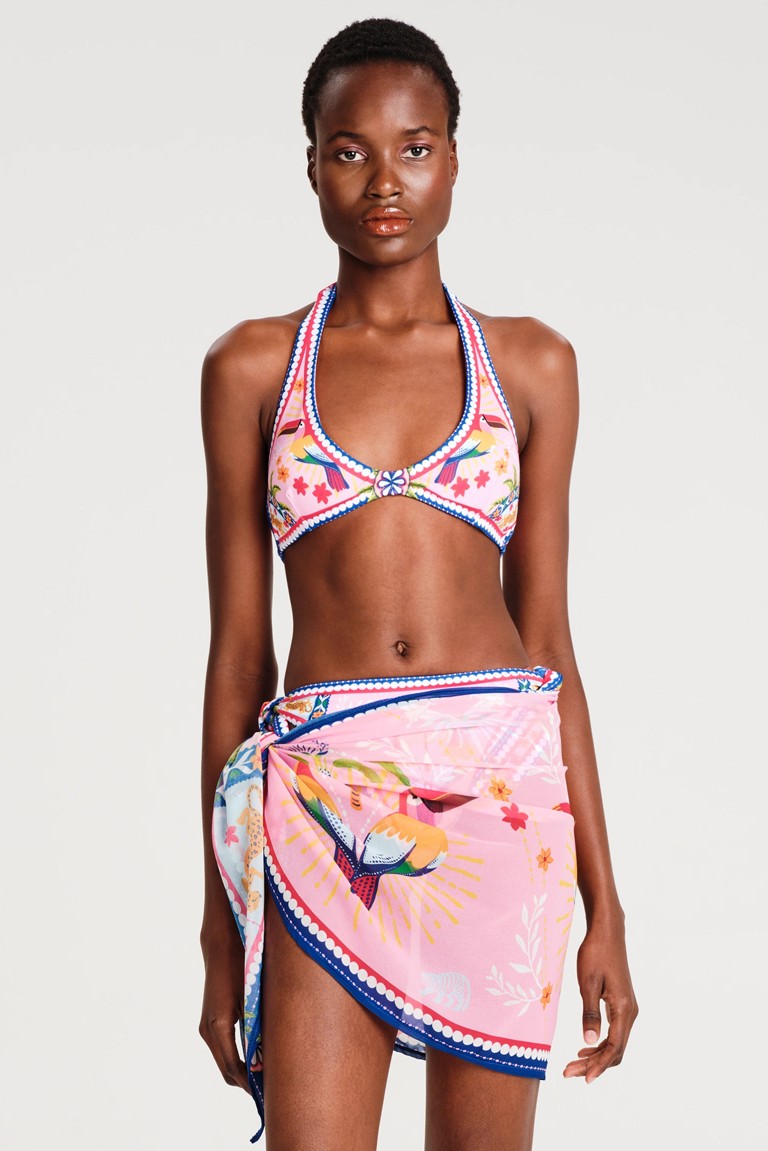 pink-lemonade sarong peace & chaos