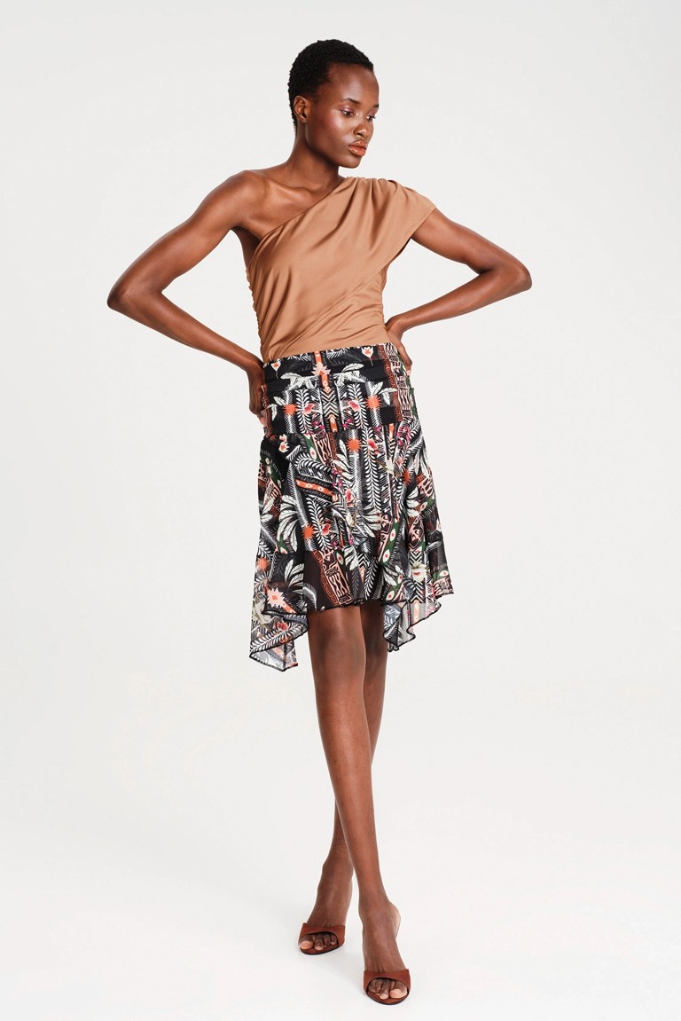 myrtle mini skirt peace & chaos