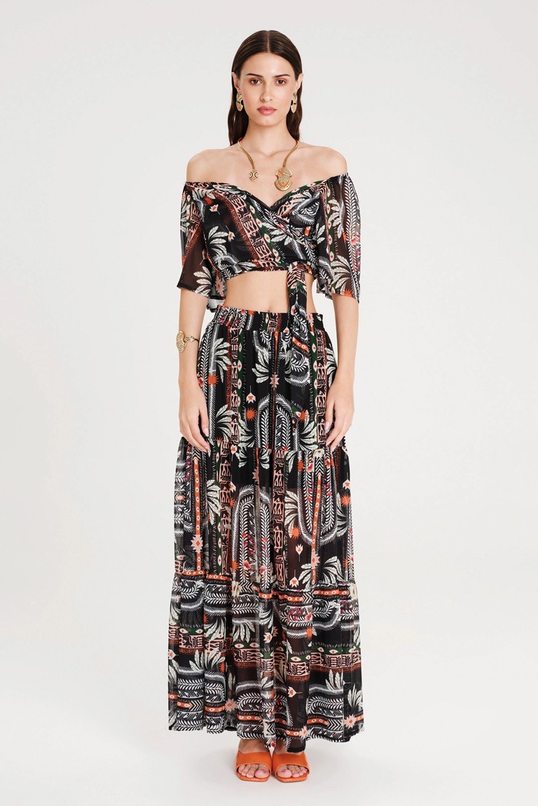 myrtle long skirt peace & chaos