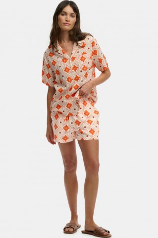 cotton printed beach shorts superdry & co
