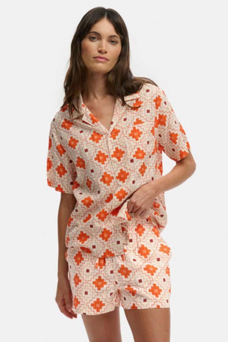 beach printed s/s shirt superdry & co