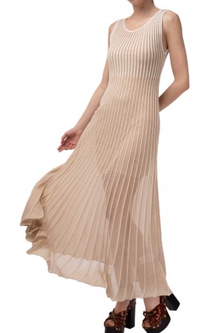 long knitted dress moutaki