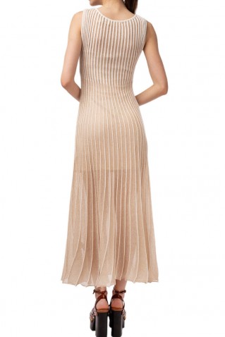 long knitted dress moutaki