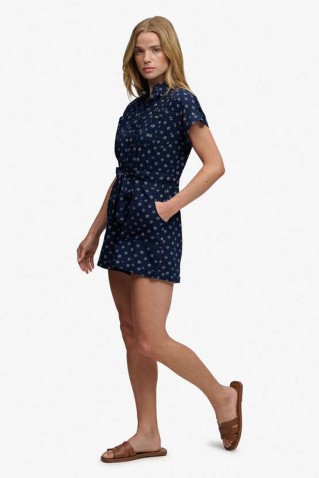 belted utility playsuit superdry & co