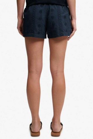 cotton broderie beach shorts superdry & co