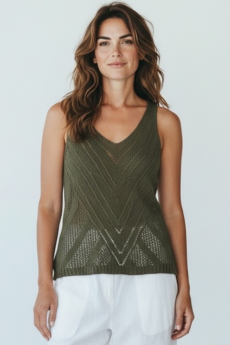 knitted top moutaki