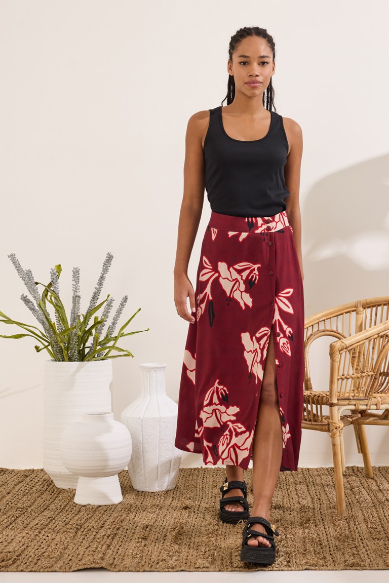 ibiscus skirt namaste