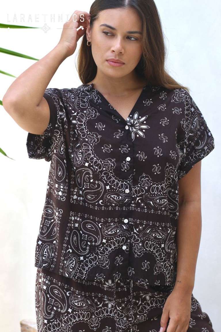 claire short dress lara ethnics