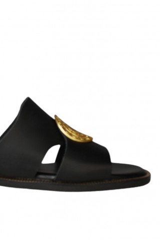 zoya black δερματινο σανδαλι soshic shoes