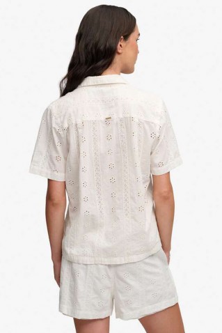 heritage bronderie shirt superdry & co