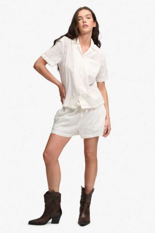 heritage bronderie shirt superdry & co