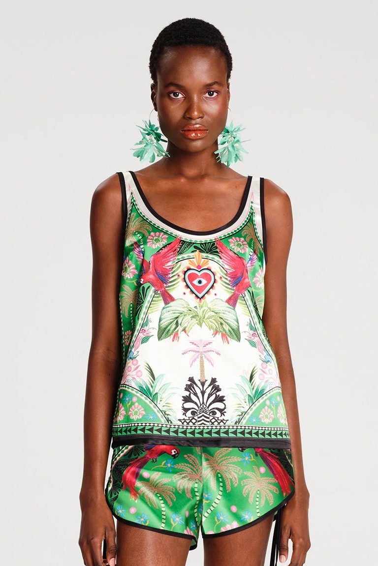 oasis silky top peace & chaos