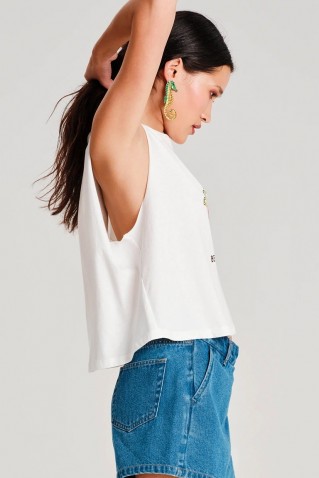 seashell tank top peace & chaos