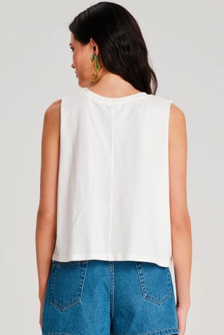 seashell tank top peace & chaos