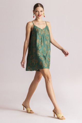 printed playsuit moutaki