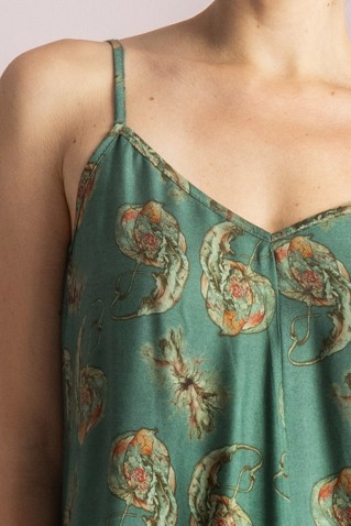 printed playsuit moutaki