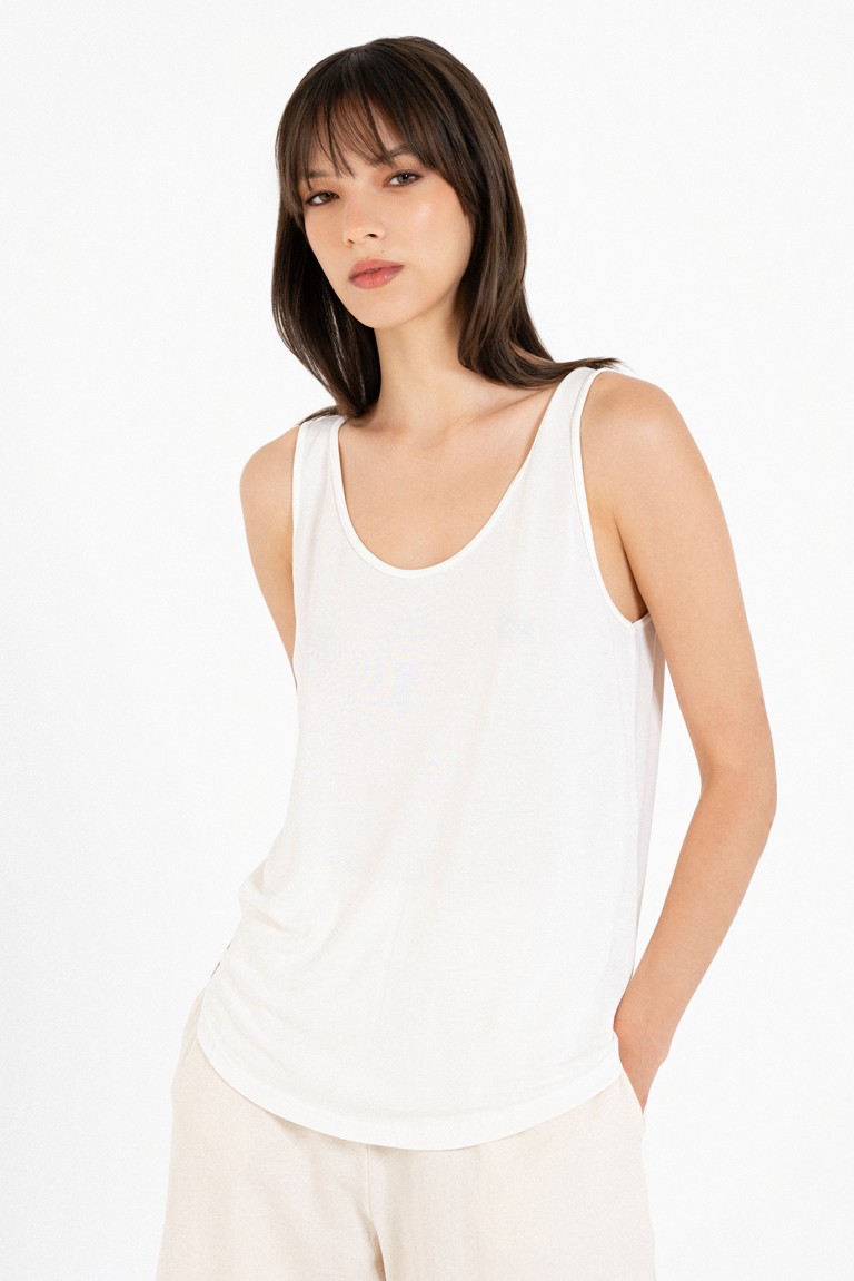 basic cupro tank top philosophy
