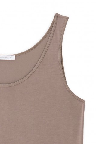 basic cupro tank top philosophy