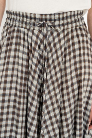 plaid long skirt philosophy