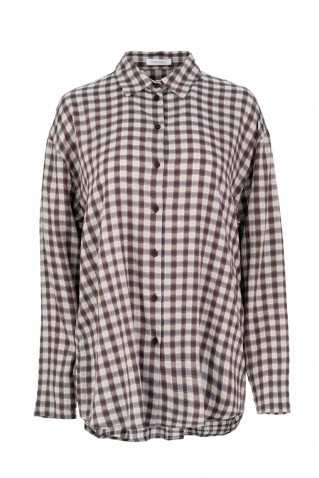 plaid oversized shirt philosophy