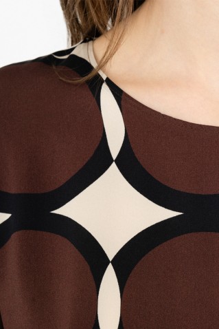 satin print top philosophy