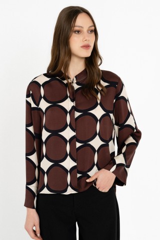 satin print shirt philosophy
