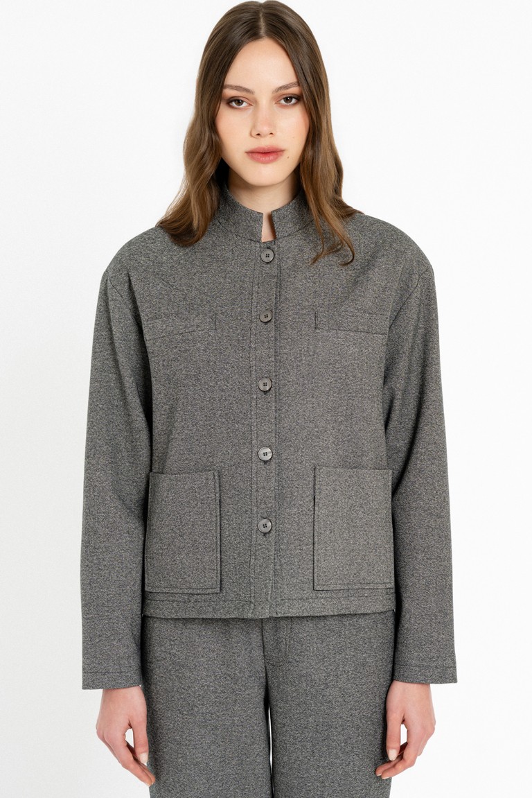 heavy t/r jacket philosophy anthracite