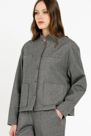 heavy t/r jacket philosophy anthracite