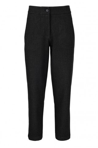 heavy t/r regular pants philosophy black