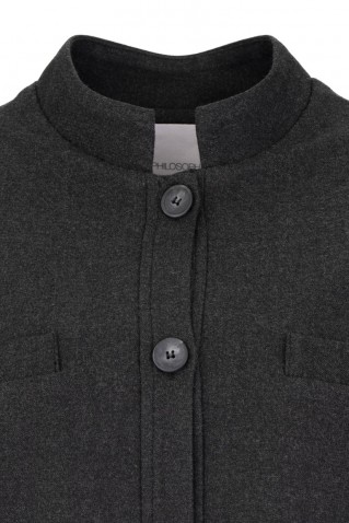heavy t/r jacket philosophy black