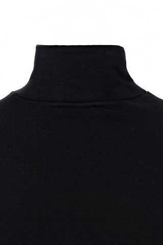 lyocell jersey turtleneck top philosophy black