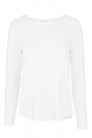 lyocell jersey round neck top philosophy off white