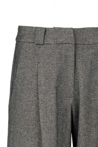 heavy t/r wide leg pants philosophy anthracite