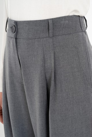 light t/r pleated pants philosophy grey