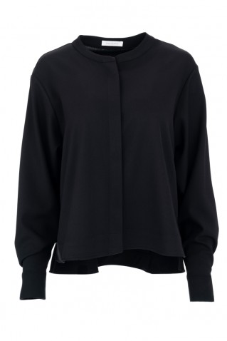 light t/r cropped shirt philosophy black