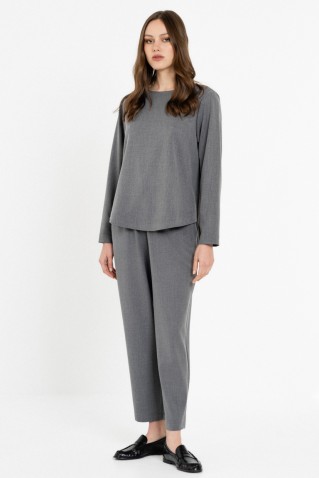 light t/r blouse philosophy grey