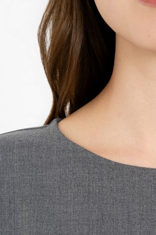 light t/r blouse philosophy grey