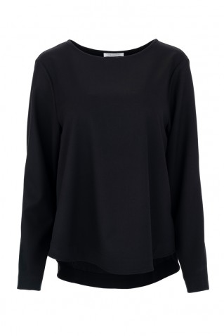 light t/r blouse philosophy black