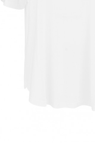 basic cupro t-shirt philosophy white