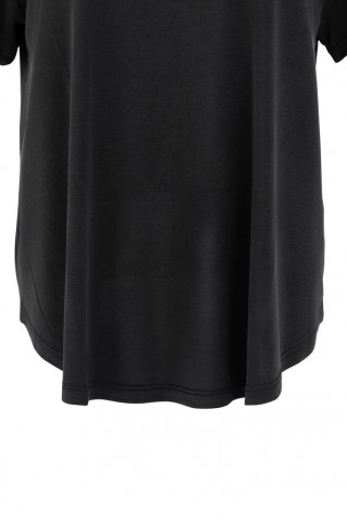 basic cupro t-shirt philosophy black