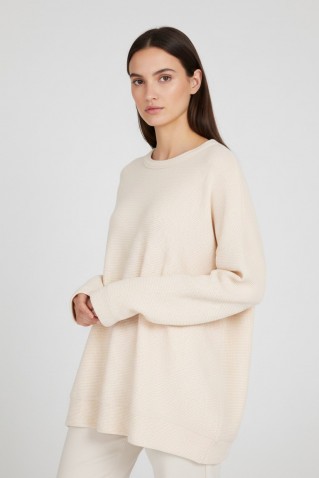 futter waffle oversized sweatshirt philosophy off white