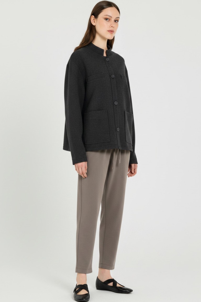 heavy t/r jacket philosophy black