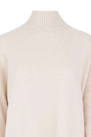 cashmere turtleneck sweater philosophy beige